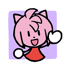Amy in a doodle-like art style.